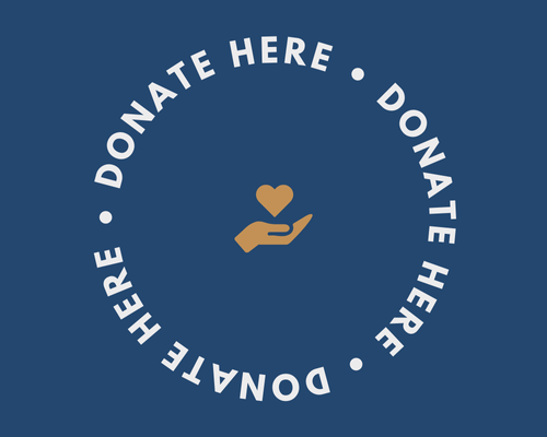 donate here graphic